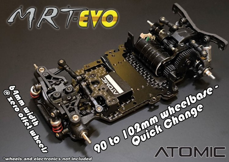 MRT EVO Chassis Kit (w/o electronics) *Upgraded Brass Chassis*
