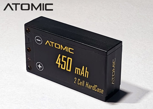 Atomic 450mah hard case LIPO battery